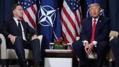 Mark Rutte, Donald Trump