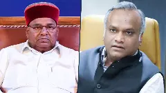 Karnataka minister Priyank Kharge and state Governor Thawar Chand Gehlot