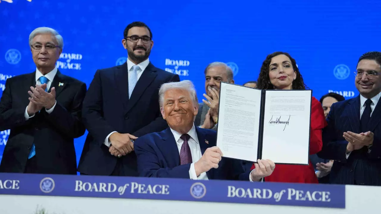 Board of Peace charter, Davos Board of Peace charter, Davos
