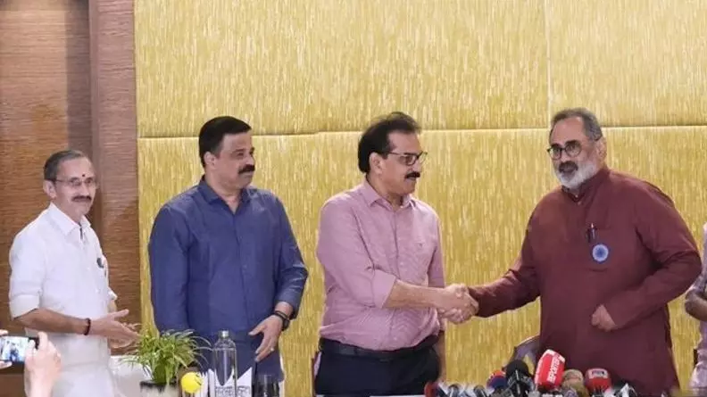 Sabu Jacob, Rajeev Chandrasekhar