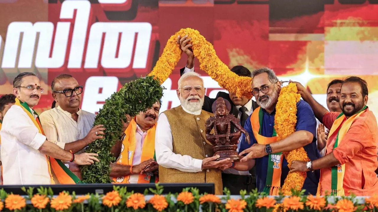 Narendra Modi in Kerala