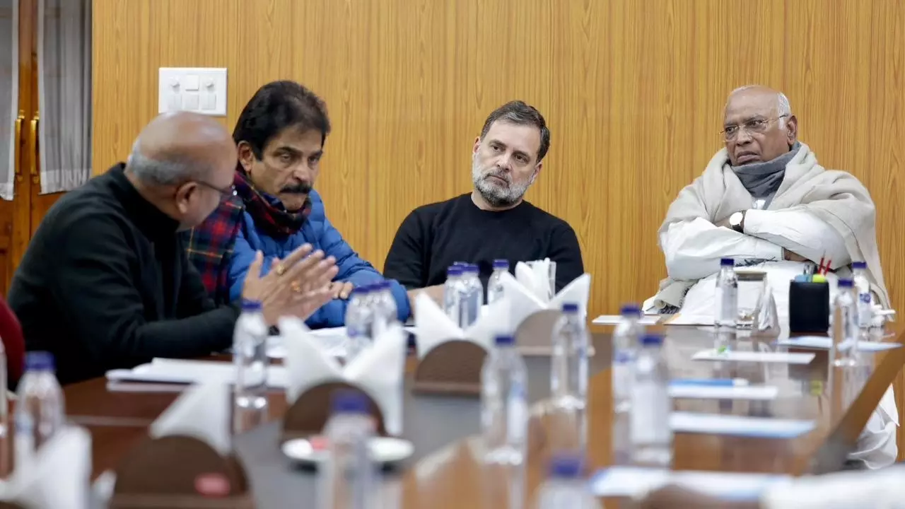 Congress high command meeting