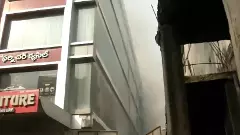 Fire in Nampally building, Hyderabad