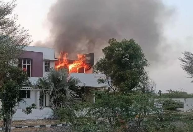 Ballari flares up again as BJP leaders' model house gutted in fire: 'Act of Congress'