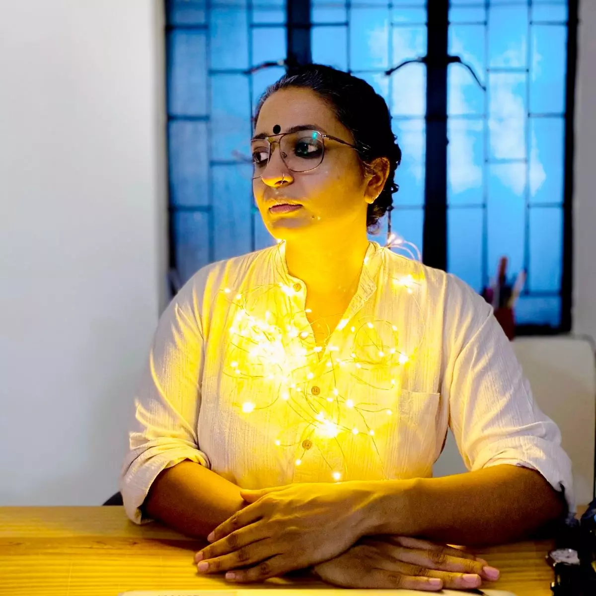 For Artist Indu Antony  hair is associated with memory. Her pre-occupation with hair has created one of the most astounding art installations at Edam. Photo: By special arrangement