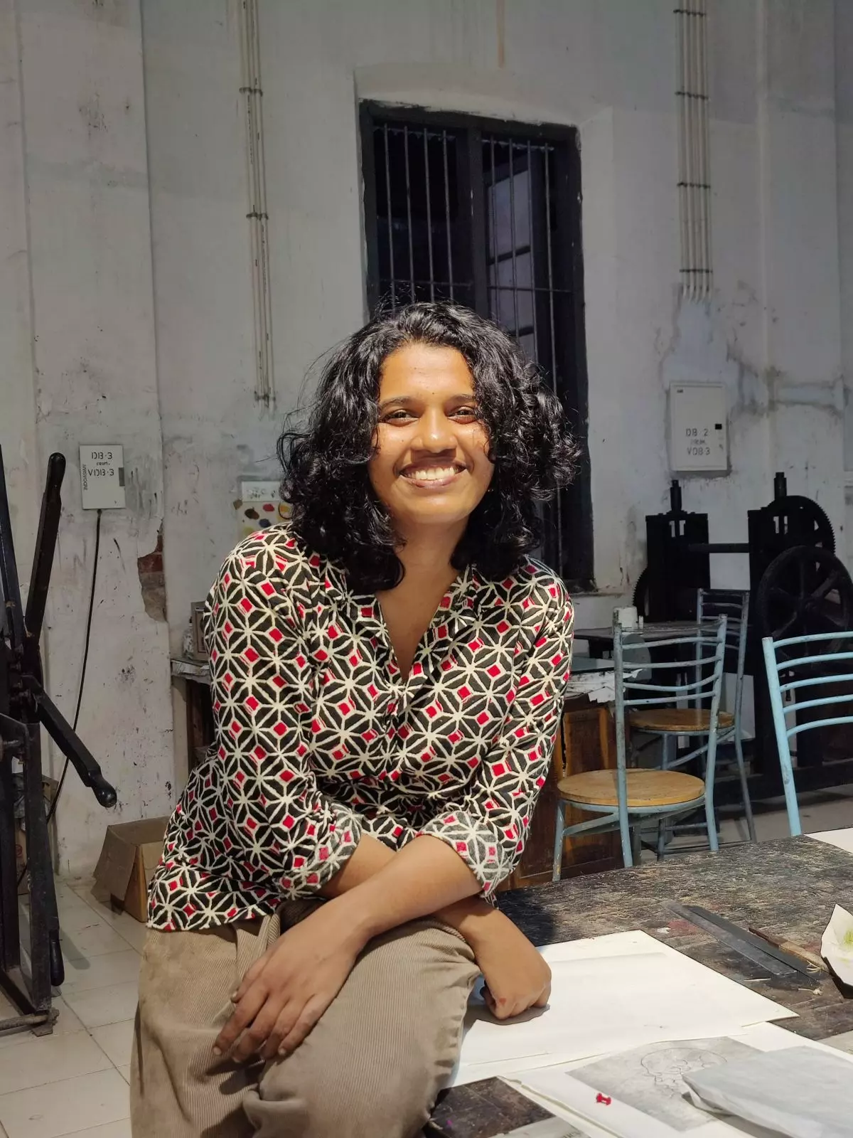 If hair is akin to a stitching thread for Indu, it is symbolic of prejudices, superstitions and vanity for Nithya AS. She cannot think of hair without reliving some kind of trauma. Photo: By special arrangement