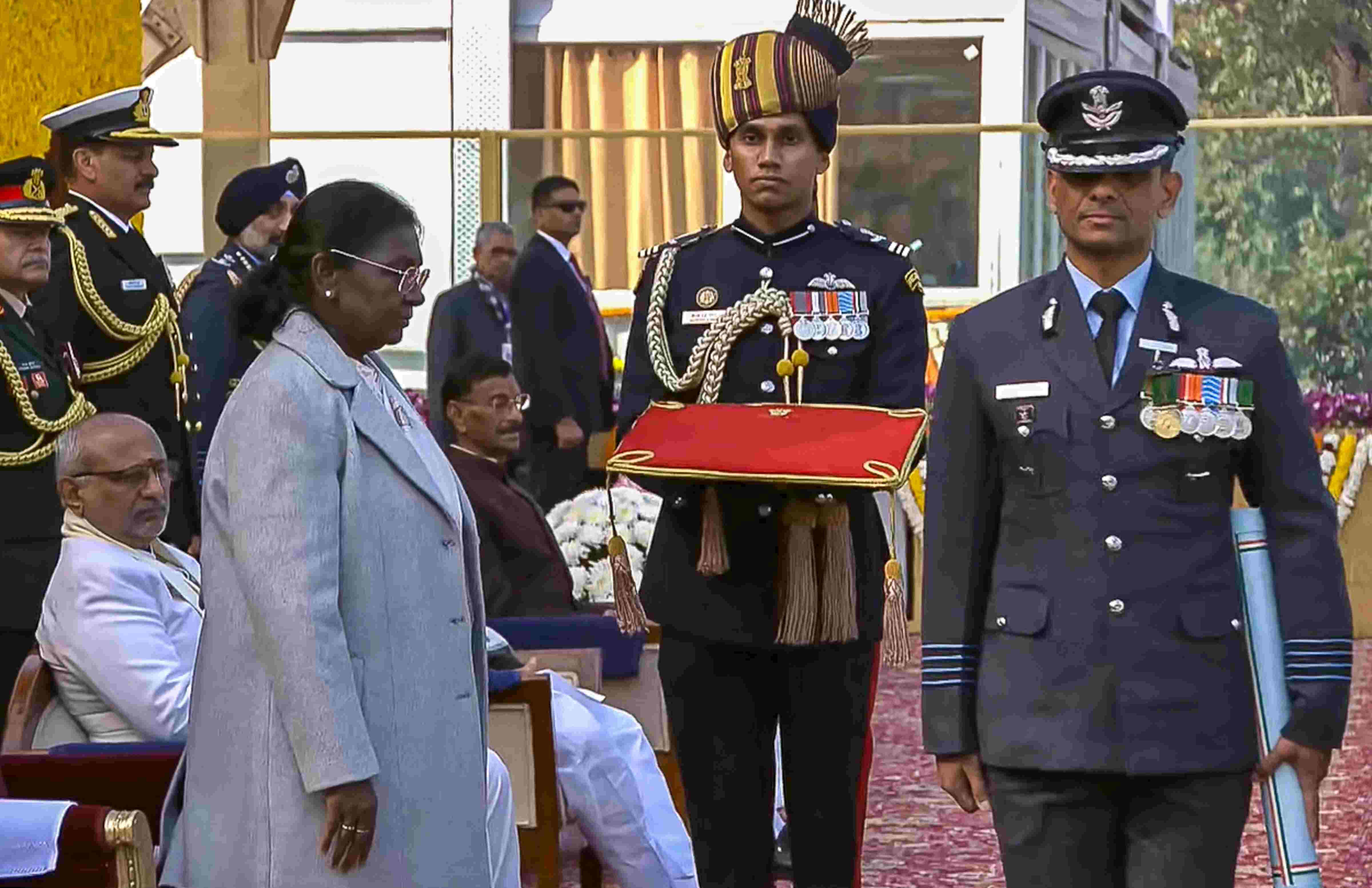 President confers Ashok Chakra on Group Captain Shubhanshu Shukla