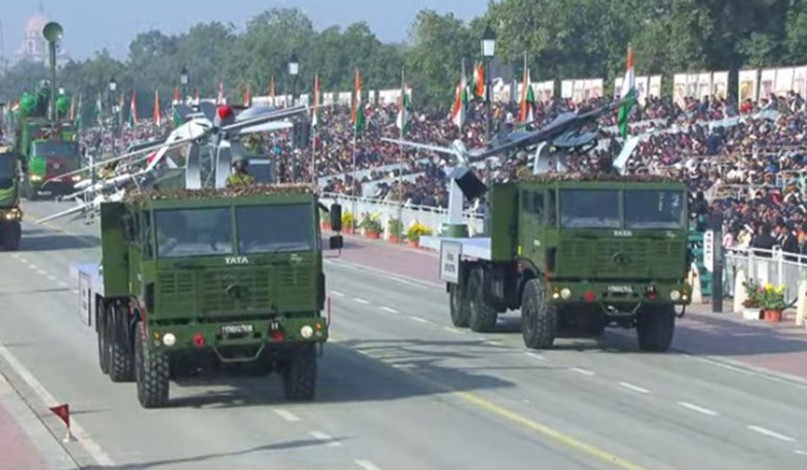 Army showcases new strike and drone systems at Republic Day parade