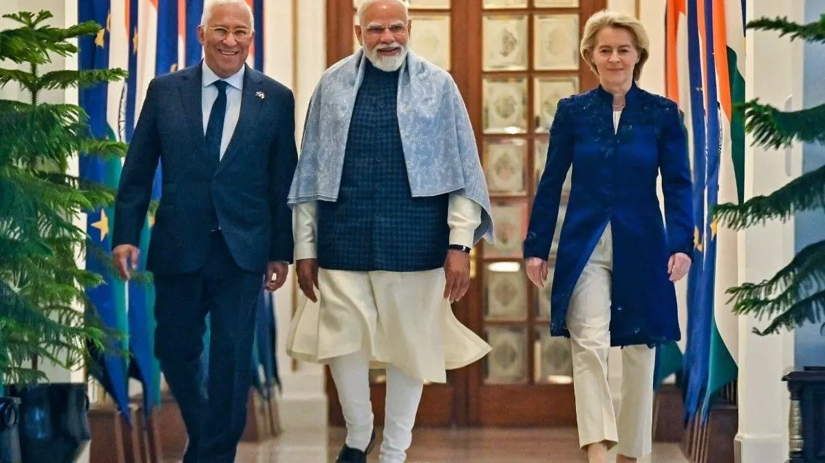 Modi and EC leaders for trade deal - how it helps Europe