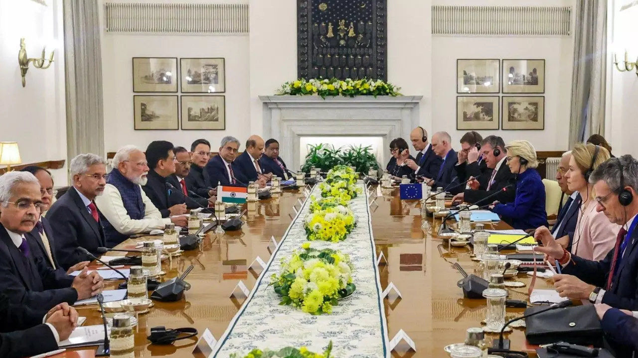 India-EU meeting, Narendra Modi