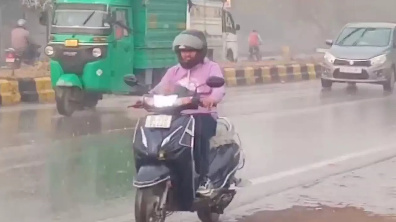 Delhi rain