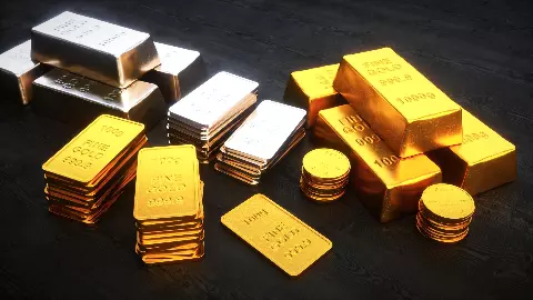 Silver, gold price Silver, gold price