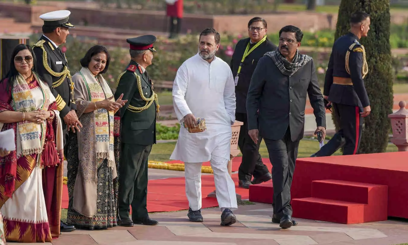 Rahul Gandhi, Syed Naseer Hussain Rahul Gandhi, Syed Naseer Hussain