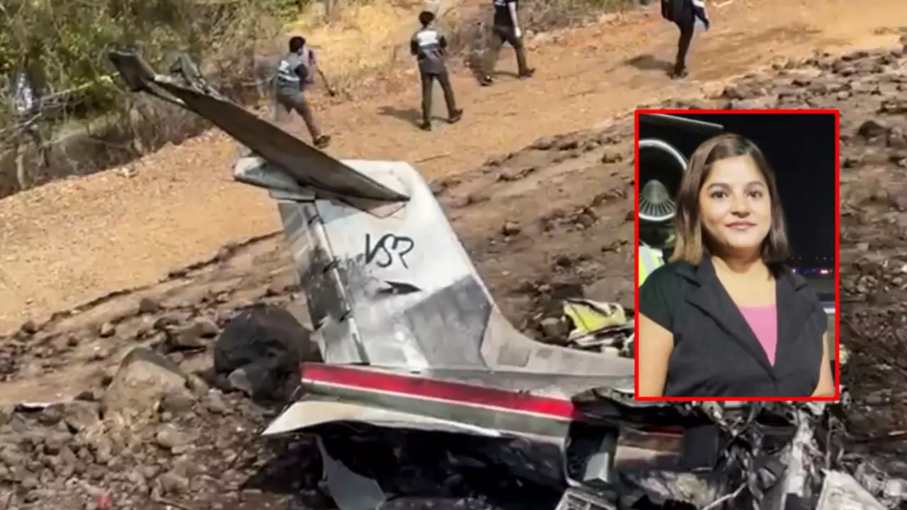 Baramati plane crash flight attendant Pinky Mali