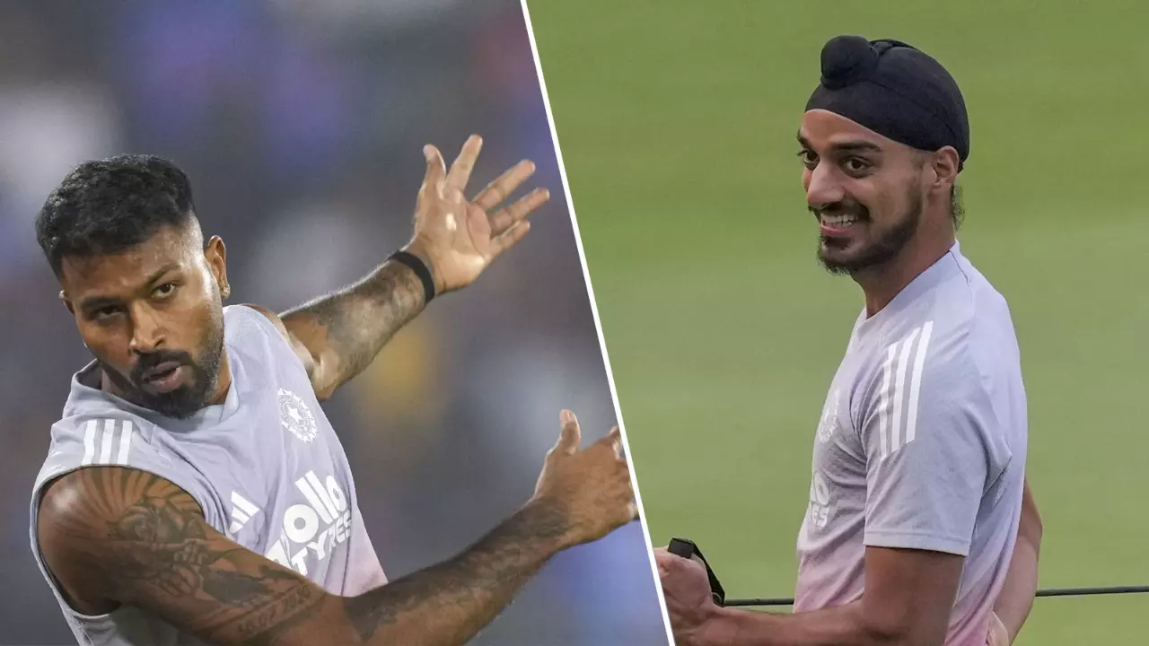 Hardik Pandya and Arshdeep Singh