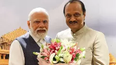Narendra Modi and Ajit Pawar