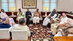 INDIA bloc leaders MGNREGA, SIR in Budget session