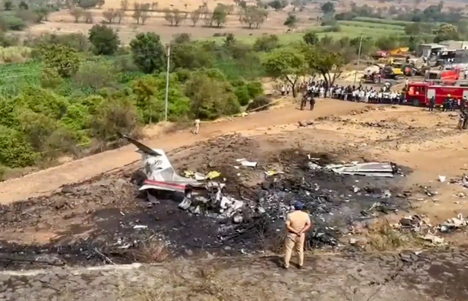 Ajit Pawar plane crash Ajit Pawar plane crash