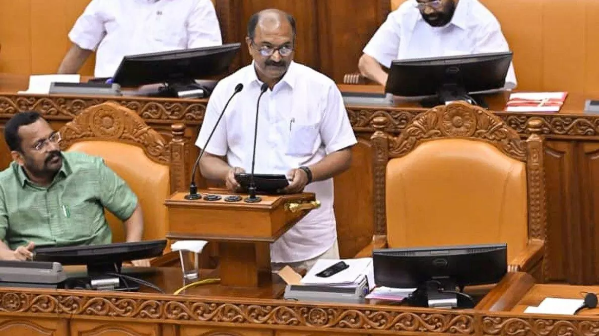 Kerala Finance Minister K N Balagopal presents the state Budget Kerala Finance Minister K N Balagopal presents the state Budget