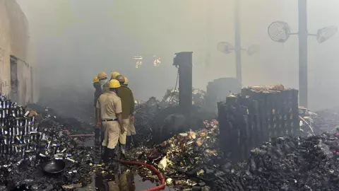 Kolkata fire