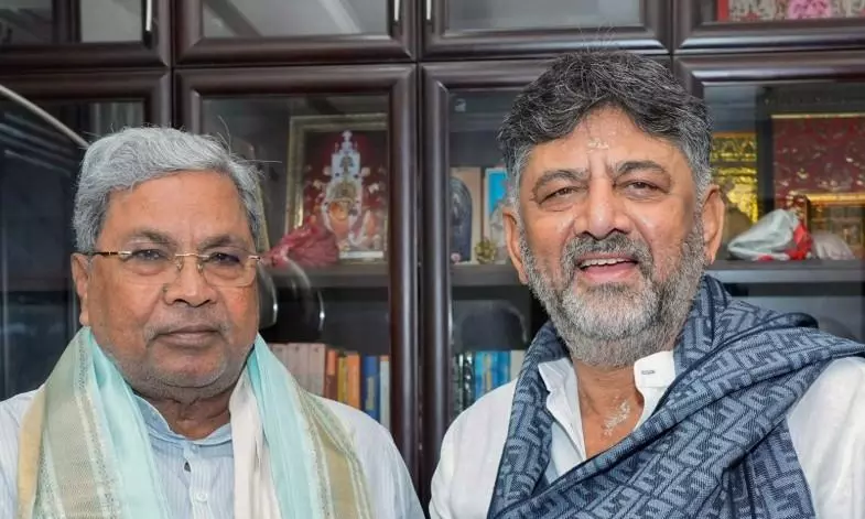 Karnataka Chief Minister Siddaramaiah and Deputy Chief Minister DK Shivakumar Karnataka Chief Minister Siddaramaiah and Deputy Chief Minister DK Shivakumar