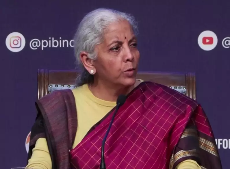 Nirmala Sitharaman addressing post-budget press conference Nirmala Sitharaman addressing post-budget press conference