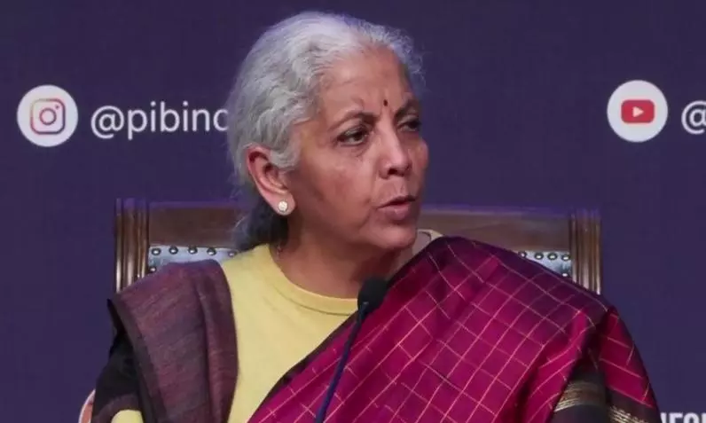 Nirmala Sitharaman addressing post-budget press conference Nirmala Sitharaman addressing post-budget press conference