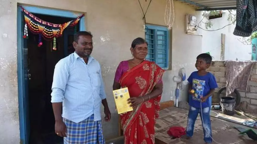 first job card holder under MGNREGA
