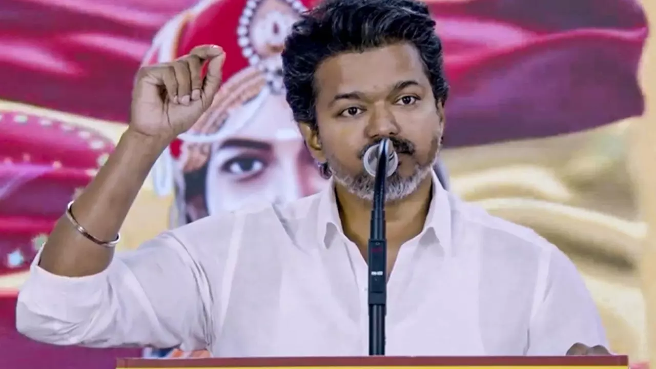 Vijay attacks DMK and ADMK