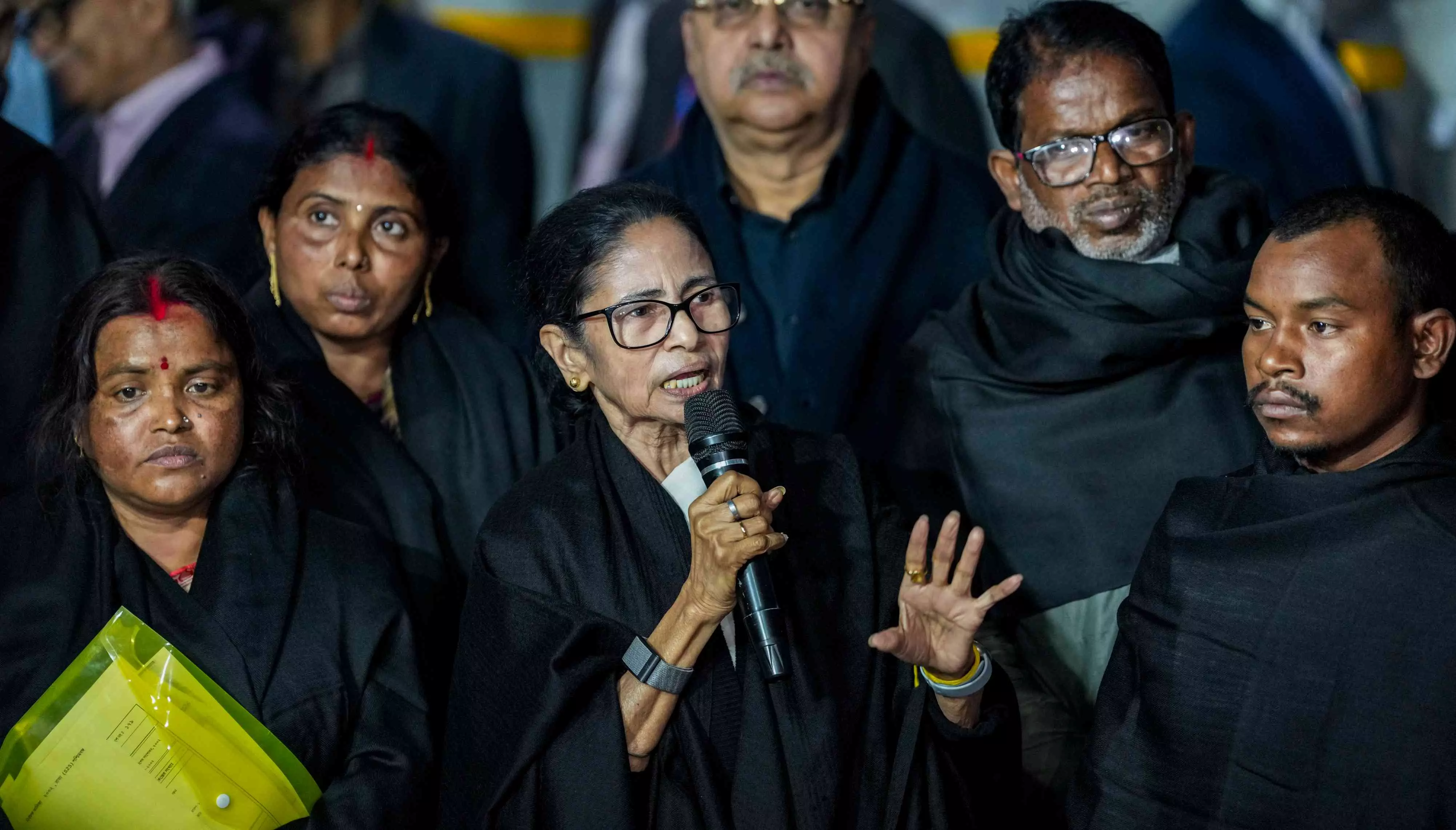 West Bengal CM Mamata Banerjee in New Delhi