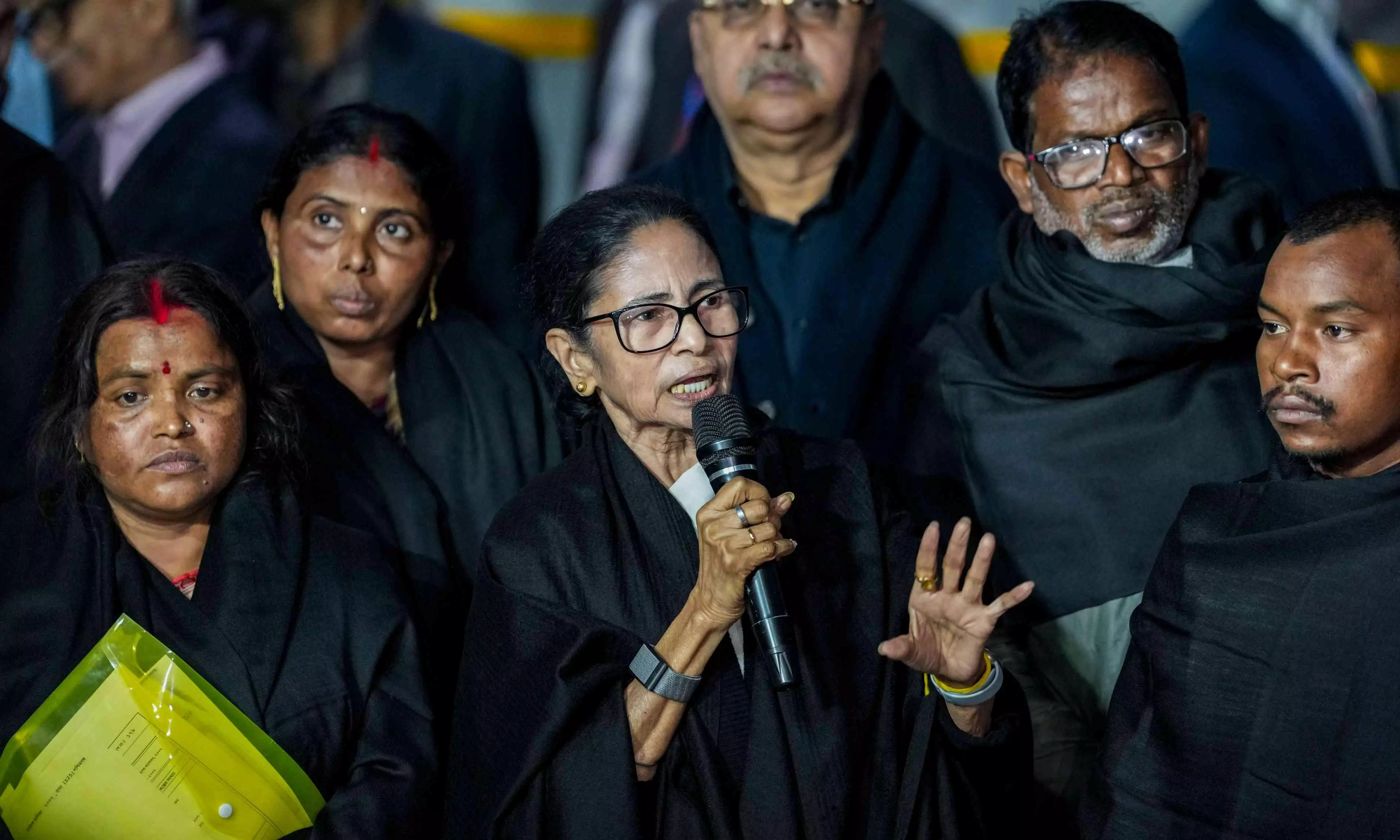 West Bengal CM Mamata Banerjee in New Delhi