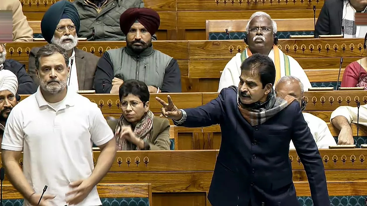 Rahul Gandhi in Lok Sabha