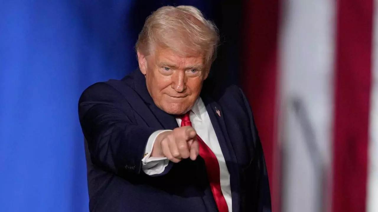 US President Donald Trump