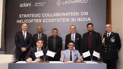 Adani Group and Leonardo partnership signing