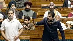 Rahul Gandhi in Lok Sabha