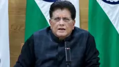 Union Minister Piyush Goyal addresses the media on US-India trade deal