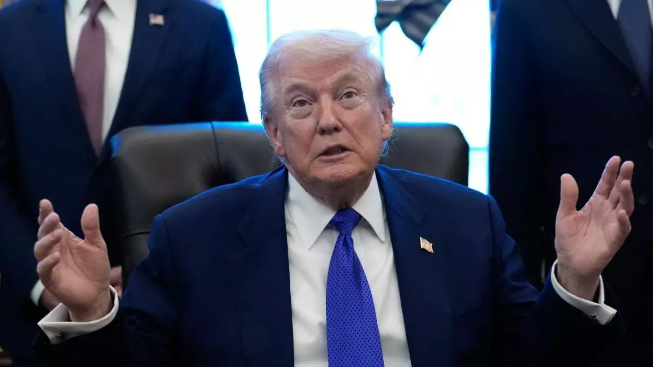 US President Donald Trump