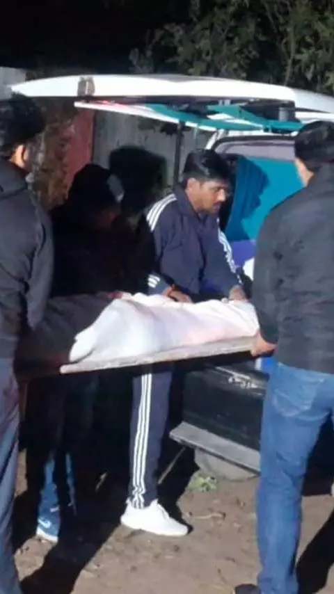 mortal remains of girls who allegedly committed suicide in Ghaziabad