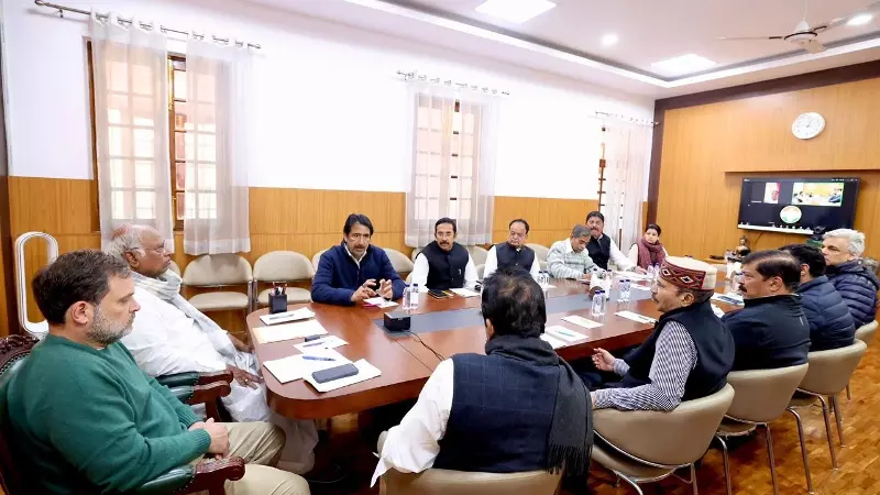 Bengal leaders of the Congress party meets the high command