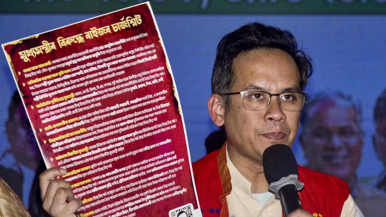 Assam Gaurav Gogoi | Congress goes after local issues for Assam election