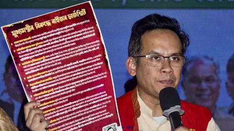 Assam Gaurav Gogoi | Congress goes after local issues for Assam election