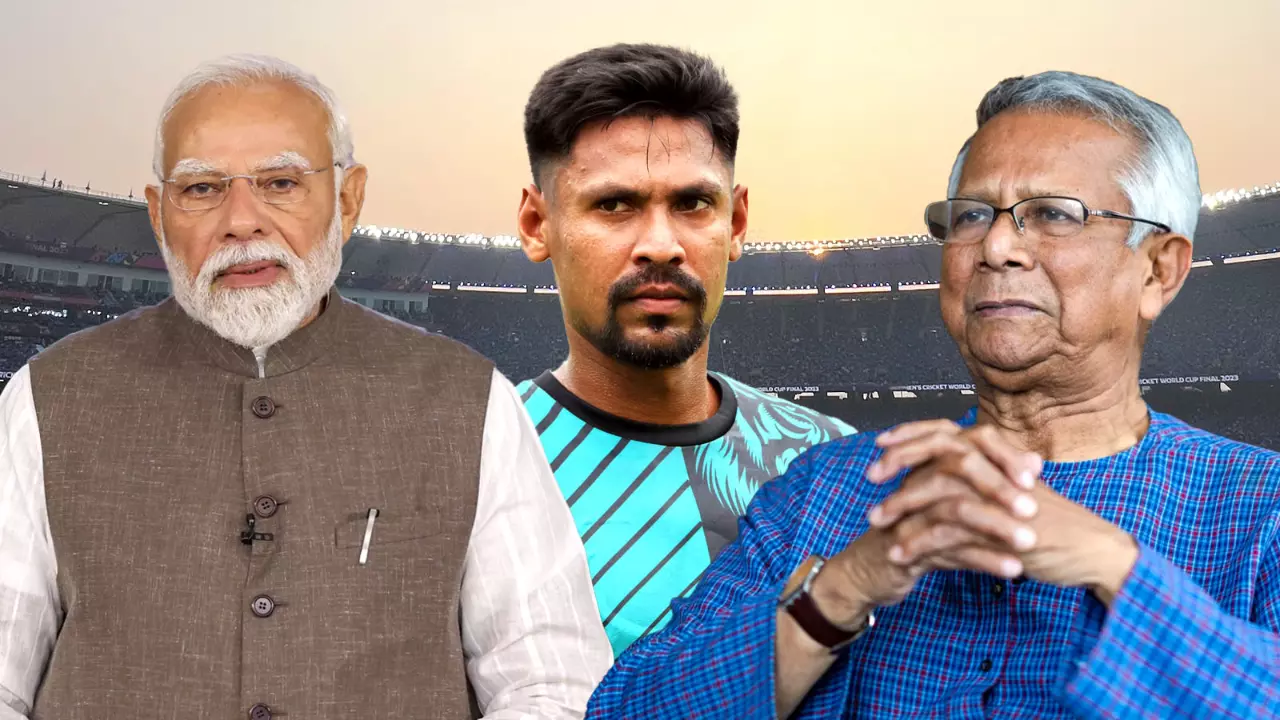 India-Bangladesh ties and cricketer Mustafizur Rahman and Bangladesh election India-Bangladesh ties and cricketer Mustafizur Rahman and Bangladesh election