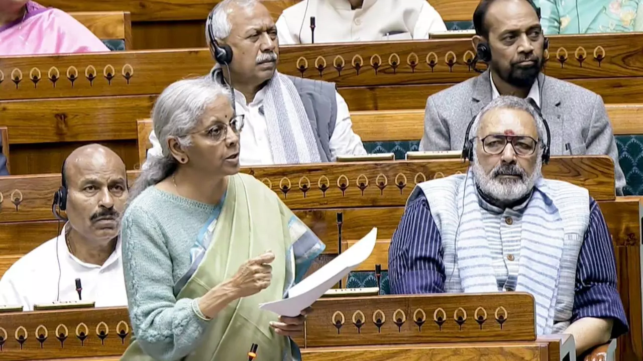 Nirmala Sitharaman speaks in Parliament Nirmala Sitharaman speaks in Parliament