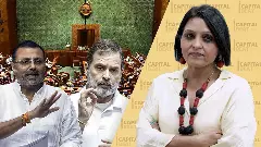 Rahul Gandhi in Parliament