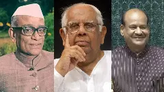 Neelam Sanjiva Reddy, Somnath Chatterjee and Speaker Om Birla