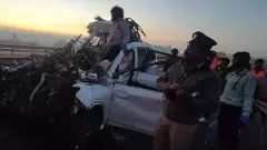 Hoskote accident SUV Hoskote accident SUV