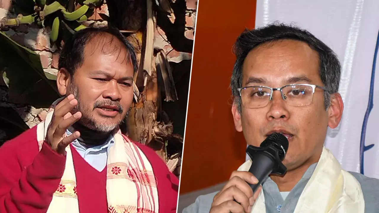 Akhil Gogoi and Gaurav Gogoi