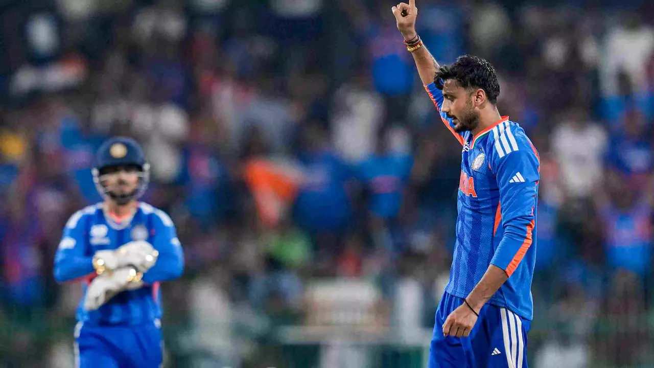 How Axar Patel’s smart spin dismantled Pakistan’s T20 World Cup chase How Axar Patel’s smart spin dismantled Pakistan’s T20 World Cup chase