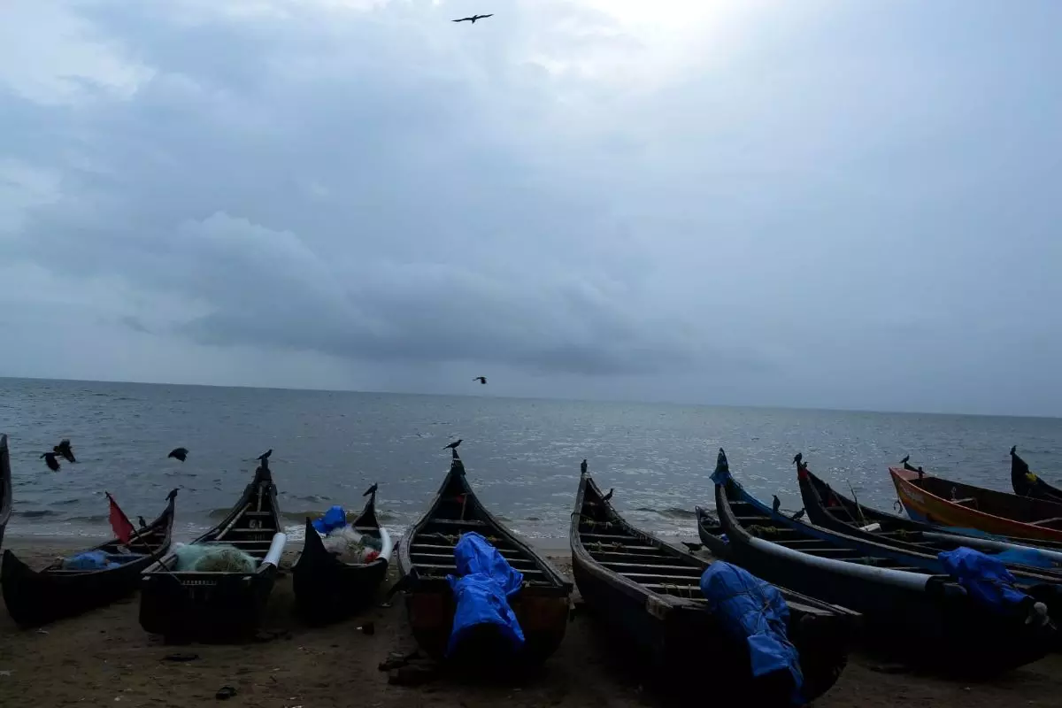 Fishing boats at shore. Photo: Ima Babu