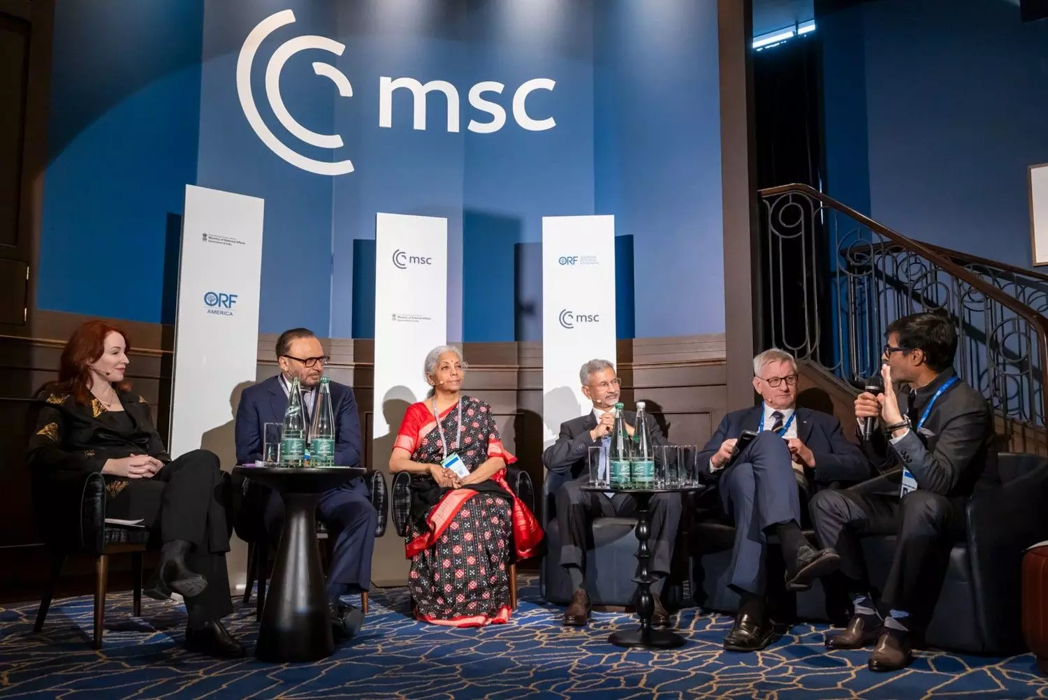 Nirmala Sitharaman and S Jaishankar at Munich 2026 Nirmala Sitharaman and S Jaishankar at Munich 2026